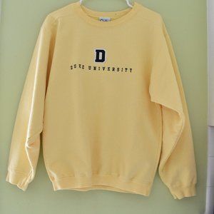 Yellow Vintage Duke Crewneck